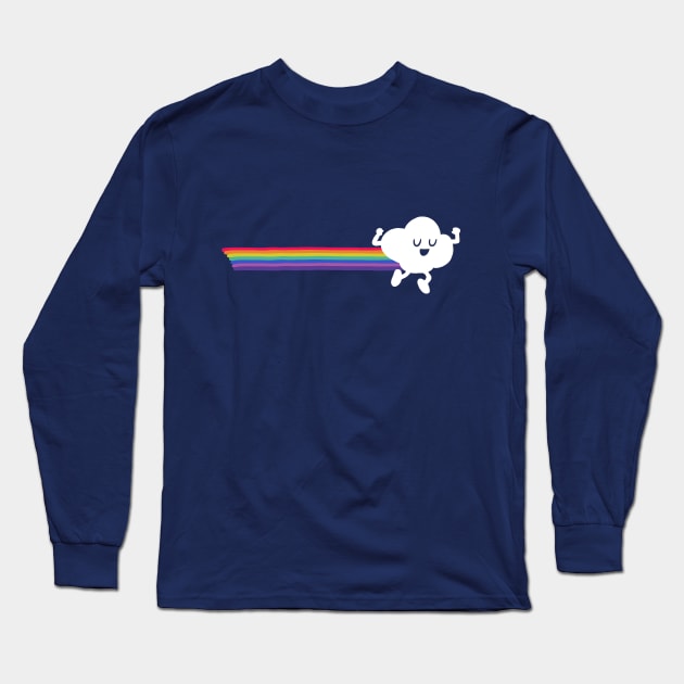 Woosh Long Sleeve T-Shirt by Pixelmania